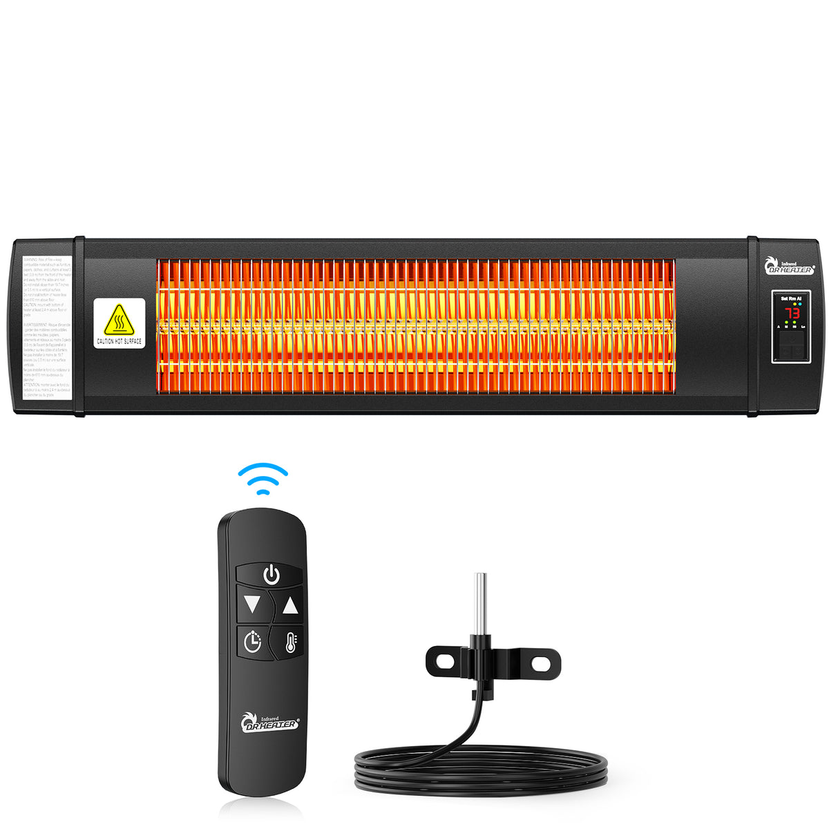 Dr Infrared Heater DR-268 Smart Greenhouse Heater with built in
