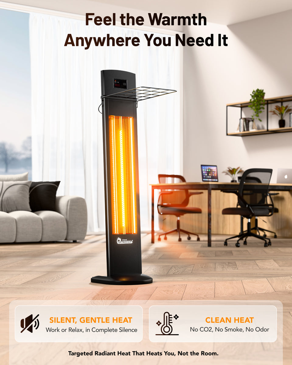 DR-298 - DR. INFRARED HEATER DR-298 Freestanding Portable Infrared