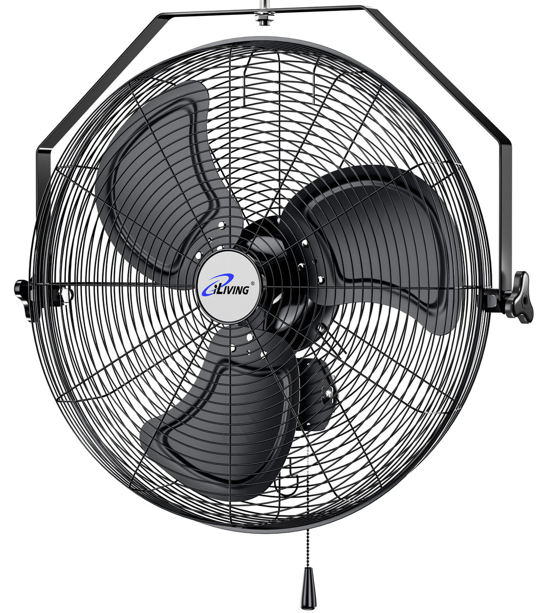 ILG8E20 - iLIVING 20 Inch Industrial Wall Mount Fan, 4750 CFM High