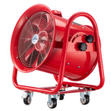 iLIVING - ILG8EF16EX Explosion Proof Utility High Velocity Blower, Fume Extractor, Portable Exhaust and Ventilator Fan, Air Ventilation with 4240 CFM, 3300 RPM (16 Inch)