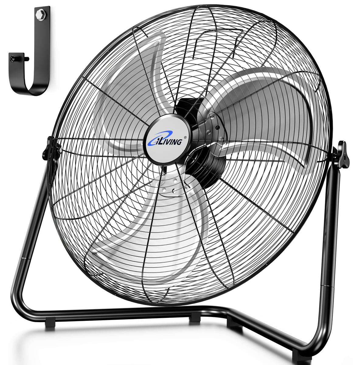 ILG8F20 - iLIVING 20 Inch Heavy Duty Floor & Wall Mount Fan - 5750