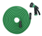 iLiving Patented Expandable Garden Hose - Heavy Duty Superior Strength, Extra Strong Brass Connectors, with 9 Spray Nozzle, Lightweight  ( 50 / 75 / 100 Feet )