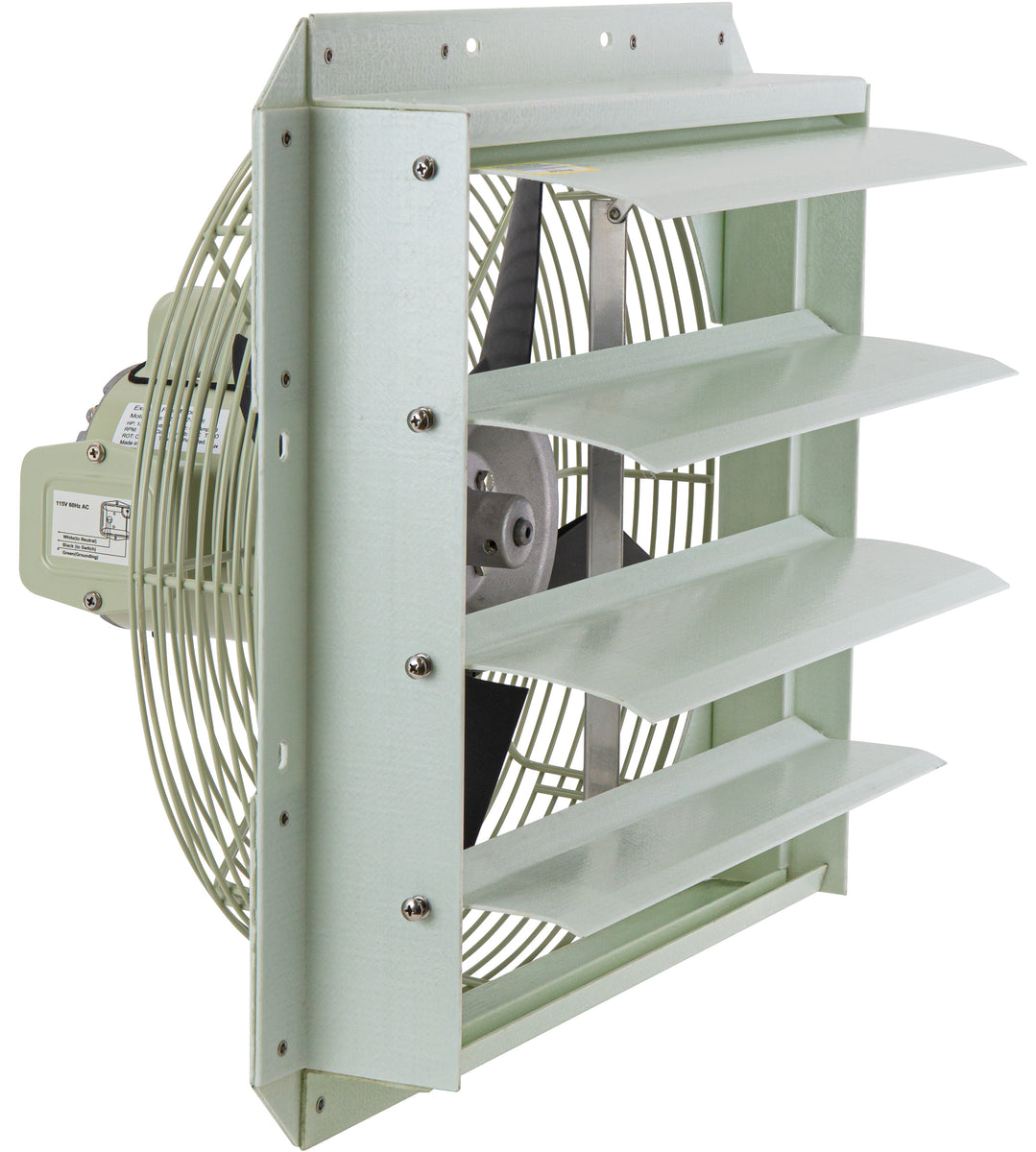iLiving ILG8SF16S-CR 16-Inch Corrosion Resistance Shutter Exhaust