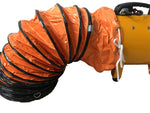 ILG8VF12-5 - iLIVING Flexible Ducting Hose, 12" x 15.5 Feet, Orange
