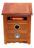 Dr. Infrared Heater DR-999 Portable Infrared Space Heater with Nightstand Design, Furniture-Grade Cabinet, 1500W