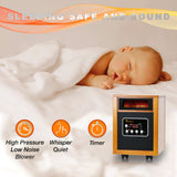 Dr. Infrared Heater DR-968 Portable Space Heater, 1500-Watt