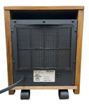 DR-123 - DR. INFRARED HEATER DR-123 Indoor Portable Space Heater with Remote Control, 1500W Dual Heating, 4 Wheels for Mobility, Programmable Timer, Thermostat, Ultra Quiet, Coffee