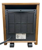 DR-123 - DR. INFRARED HEATER DR-123 Indoor Portable Space Heater with Remote Control, 1500W Dual Heating, 4 Wheels for Mobility, Programmable Timer, Thermostat, Ultra Quiet, Coffee