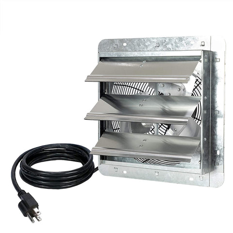 ILG8SF12V - NEW Upgraded iLIVING 12 Inch Variable-Speed Shutter Exhaust Fan, Wall-Mounted, 960 CFM, 65 Watts