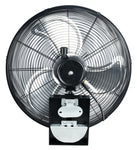 ILG8EOSC20 - iLiving 20" Outdoor Oscillating High Velocity Wall Fan with 4750 CFM Heavy Duty Weatherproof Motor, Variable Speed Adjustment for Workshop, Garage, Patios, Commercial and Industrial, 20 inch
