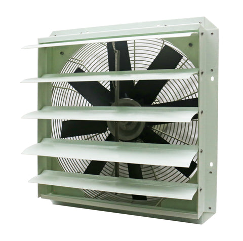 ILG8SF20S-CR - iLiving 20-Inch Corrosion Resistance Shutter Exhaust Fan, Single Speed