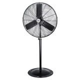 ILG8P31-93 :  iLiving 30" Commercial Pedestal Oscillating Fan - Shop, Garage, Warehouse - 120V, 1.8A , 8400 CFM