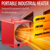 Dr. Infrared Heater, DR-988 5600W Portable Industrial Heater