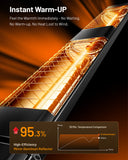 DR-239 - DR. INFRARED HEATER DR-239 3000W Indoor & Outdoor Infrared Patio Heater, Wall or Ceiling Mount, IP55 Weatherproof, Commercial or Residential, 220V-240V Electric heater with Remote & Mounting Kit