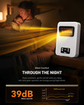 DR-908W - Infrared Heater with WiFi - Wall Heater - Electric Heaters for Indoor Use, Bedroom, Small Room,- Energy Saving 1500 Watt PTC Quartz Heater - Wall Mounted Radiant Heater