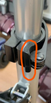 SP-I3-SPACER : Plastic Spacer for i3 scooter
