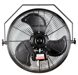 ILG8E20 - iLIVING 20 Inch Industrial Wall Mount Fan, 4750 CFM High Velocity, Outdoor Rated, 3-Speed, UL Listed for Garage, Patio, Warehouse, Barn, and Commercial Use