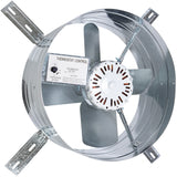 ILG8G14-12T - iLIVING Automatic Gable Mount Attic Ventilator Fan with Adjustable Thermostat, 2.85 Amps, 2339 CFM, Single-Speed