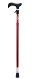 iLiving One-Touch Walking Cane for Women, Men, Seniors – IntuiTrigger One-Hand Operation, Adjustable Height and Sturdy, Lightweight Frame for Comfort, For Mobility, Balance and Rehab, Multiple Colors