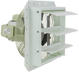 iLiving ILG8SF12S-CR 12-Inch Corrosion Resistance Shutter Exhaust Fan, Single Speed