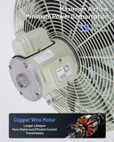 ILG8SF20S-CR - iLiving 20-Inch Corrosion Resistance Shutter Exhaust Fan, Single Speed