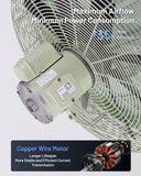 ILG8SF24S-CR - iLiving 24-Inch Corrosion Resistance Shutter Exhaust Fan, Single Speed