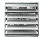 ILG8SF24V-DC - iLIVING 24" Smart Wall Mounted Shutter Exhaust Fan, 4244 CFM, 12-Speed, WiFi App Control Ventilation for Garages, Warehouse, Barn, Greenhouses, Auto Temperature Humidity Control, BLDC Motor, Hardwired