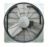 ILG8SF24V-DC - iLIVING 24" Smart Wall Mounted Shutter Exhaust Fan, 4244 CFM, 12-Speed, WiFi App Control Ventilation for Garages, Warehouse, Barn, Greenhouses, Auto Temperature Humidity Control, BLDC Motor, Hardwired