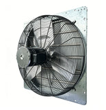 ILG8SF24V-DC - iLIVING 24" Smart Wall Mounted Shutter Exhaust Fan, 4244 CFM, 12-Speed, WiFi App Control Ventilation for Garages, Warehouse, Barn, Greenhouses, Auto Temperature Humidity Control, BLDC Motor, Hardwired