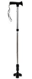 iLiving Walking Cane for Men and Women Foldable, Adjustable, and Free-Standing with Pivot Tip, Heavy-duty design support up to 300 Pounds