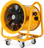 iLIVING - ILG8VF16 Utility High Velocity Blower, Fume Extractor, Portable Exhaust and Ventilator Fan, Air Ventilation with 4590 CFM, 3450 RPM (16 Inch)