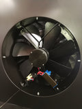 ILG8SF301A - iLiving HYBRID Smart Exhaust Solar Roof Attic Exhaust Fan, 14", Black, 15-Year Warranty