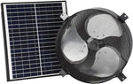 ILG8SF303 - iLiving Smart Solar Attic Exhaust Fan, 14", Round, 15-Year Warranty, Cools up to 2000 sq ft, Black
