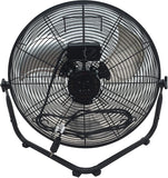ILG8F20 - iLiving 20 Inch Multi-Purpose High Velocity Floor Fan or Wall Fan, Black