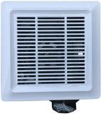 iLiving ILG8FV110 Bathroom Ventilation  Exhaust DC Fan Adjustable Speed Selector, Smart Flow 50-110 CFM, ENERGY STAR