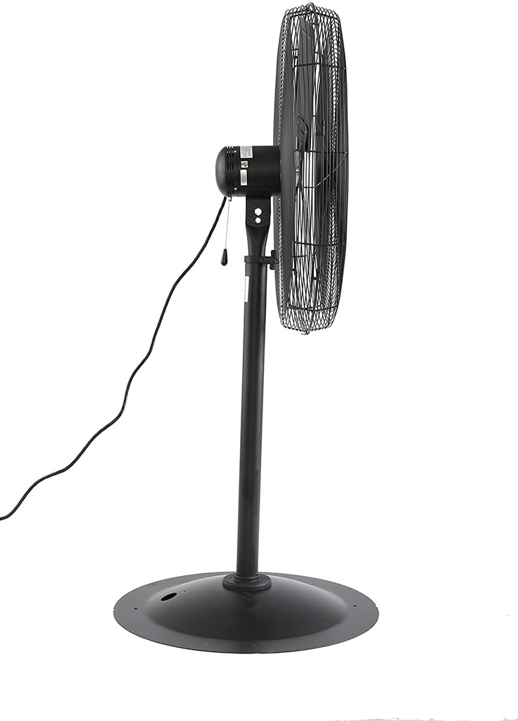 iLiving ILG8P30-72 - Commercial Pedestal Floor Fan, 30-Inch, Industria –  iLiving USA