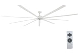 iLiving 108-Inch, 9 feet HVLS 9 Blades BLDC Big Ceiling Fan, High Volume Low Speed HVLS Fan, Reversible Industrial Commercial and Residential, with IR Remote