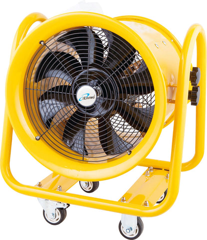 iLIVING - ILG8VF16 Utility High Velocity Blower, Fume Extractor, Portable Exhaust and Ventilator Fan, Air Ventilation with 4590 CFM, 3450 RPM (16 Inch)